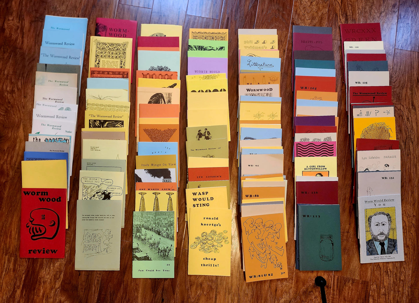 Full Run of Wormwood Review: Issue 1 to 145 with 97 Charles Bukowski Appearances