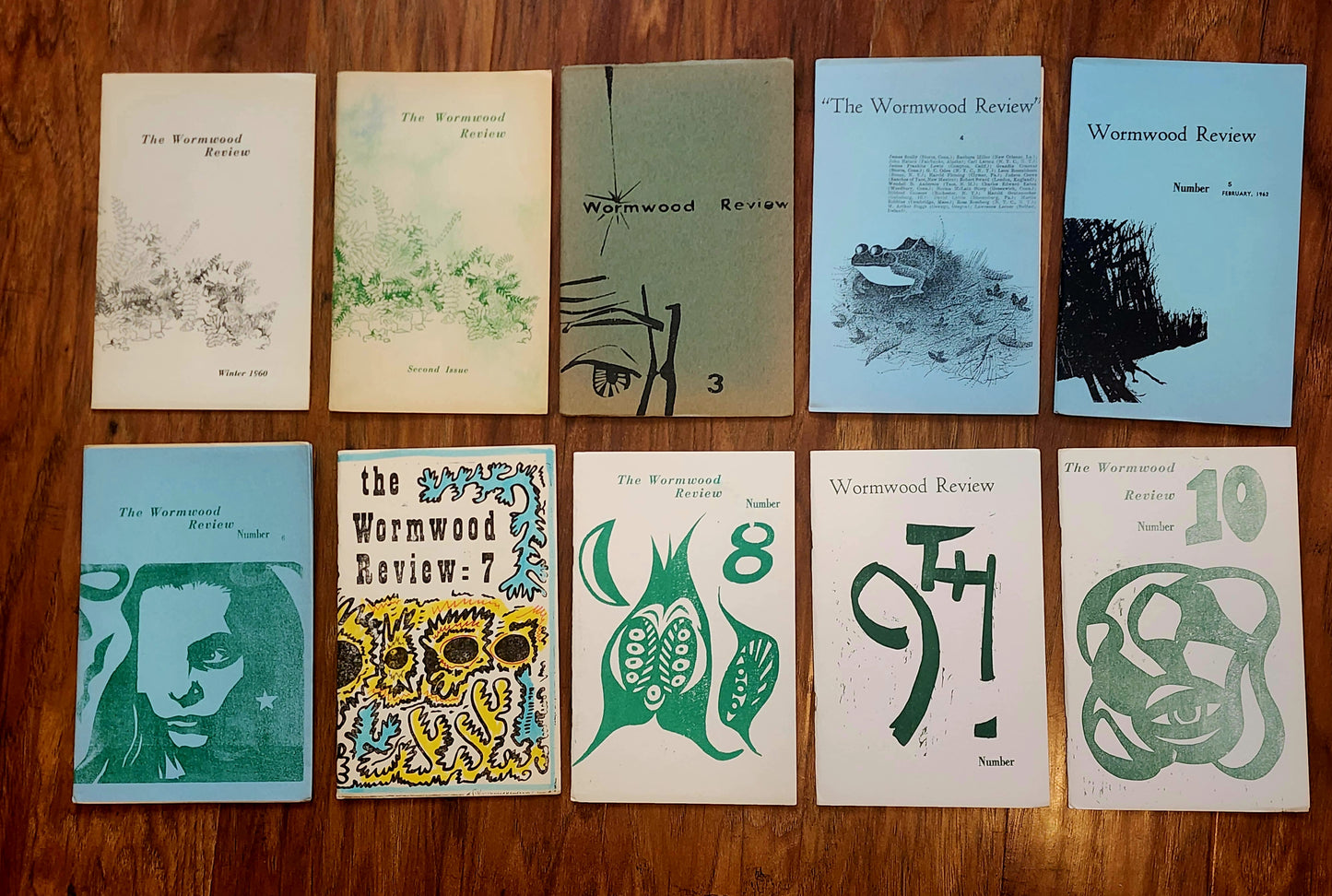 Full Run of Wormwood Review: Issue 1 to 145 with 97 Charles Bukowski Appearances