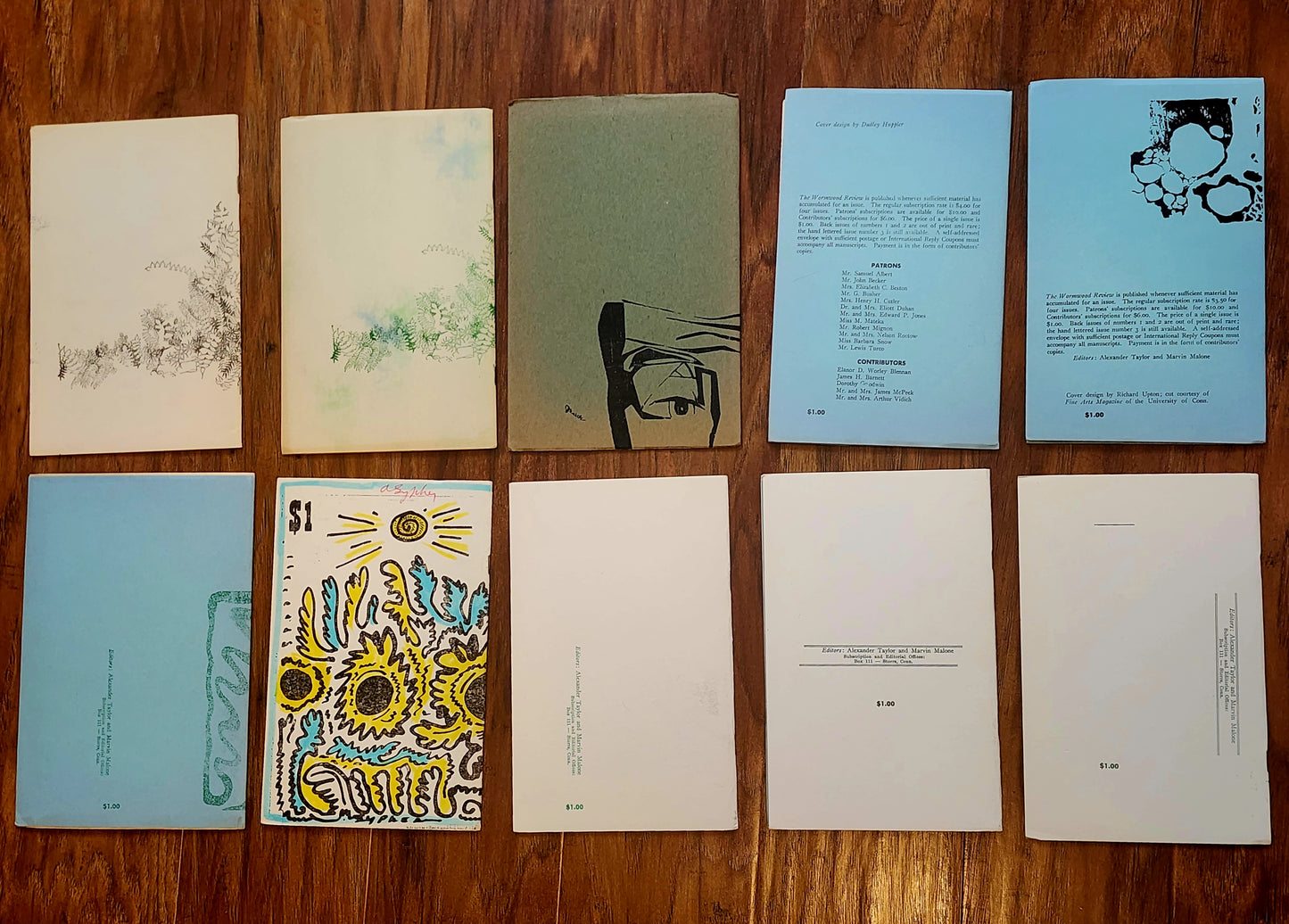 Full Run of Wormwood Review: Issue 1 to 145 with 97 Charles Bukowski Appearances