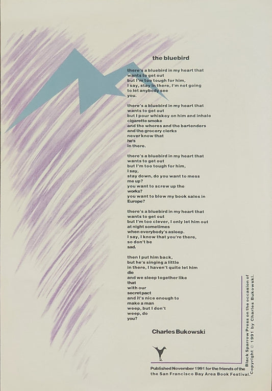 The Bluebird Broadside by Charles Bukowski