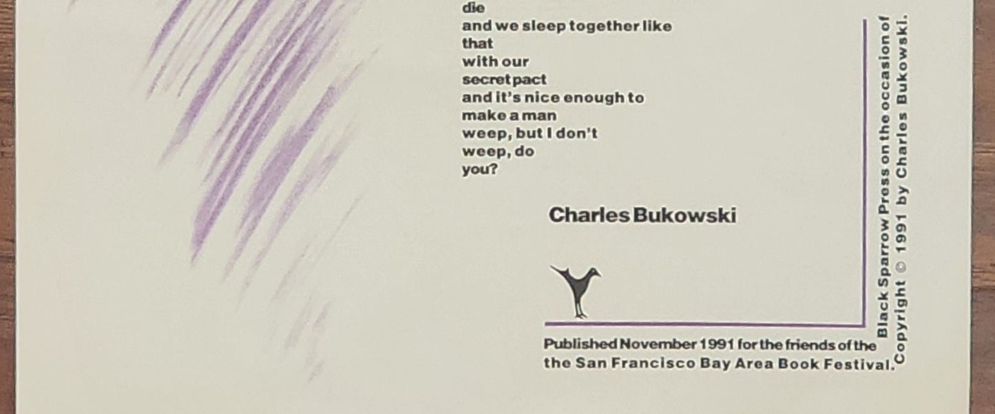 The Bluebird Broadside by Charles Bukowski