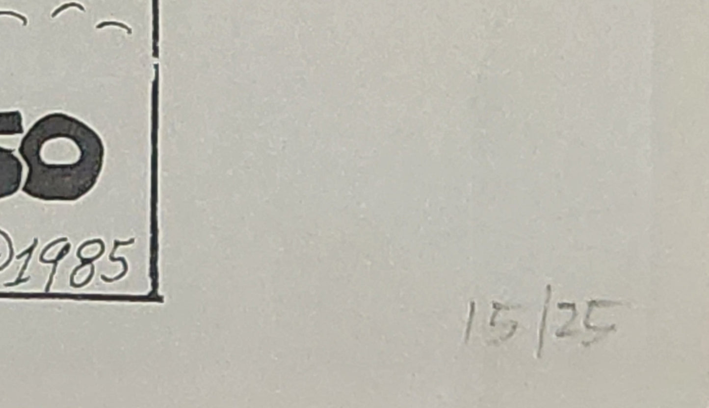 #15/25: The Official Charles Bukowski 1985 “Calender” Black Sparrow Press (1985)