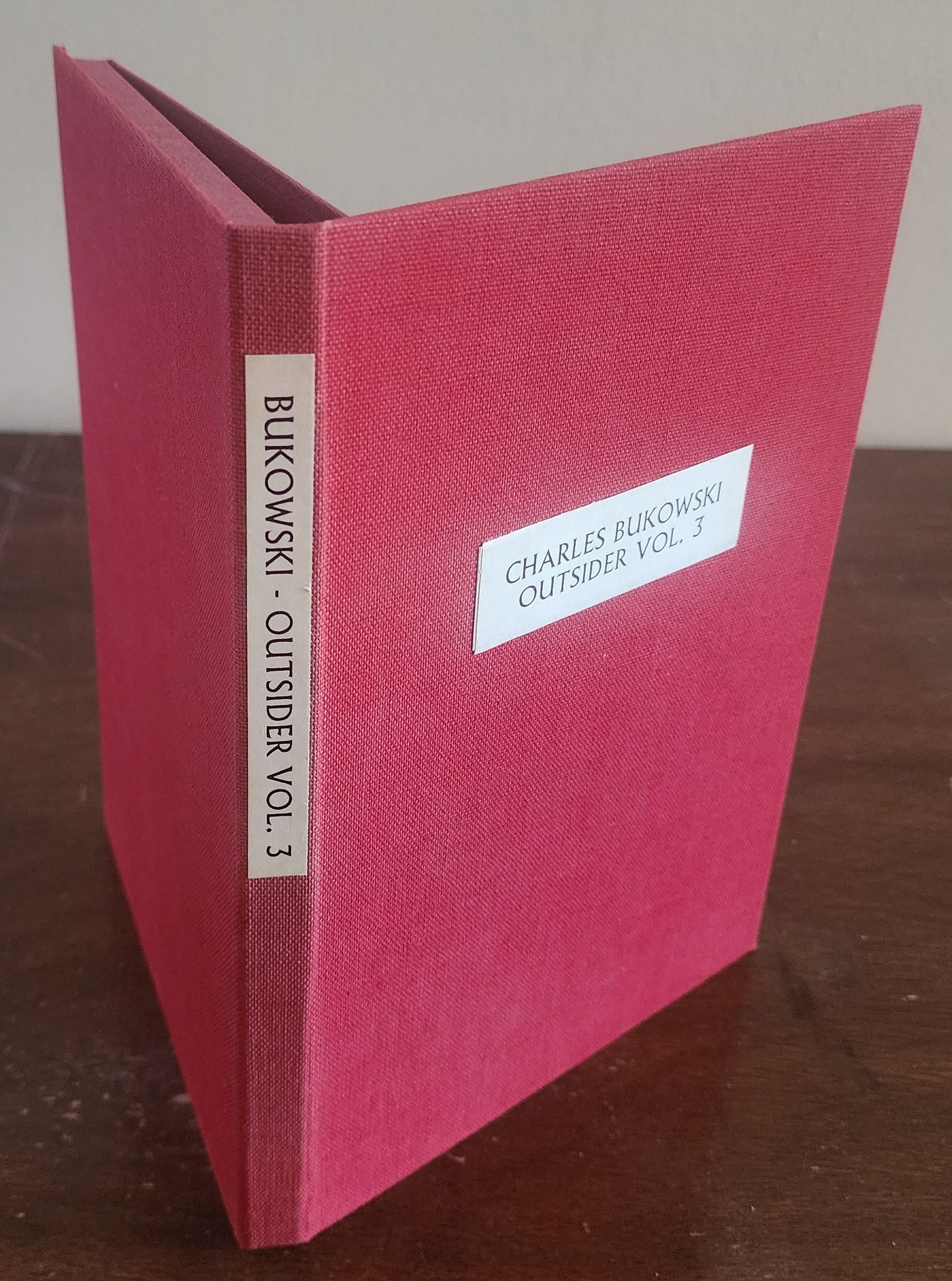 The Outsider #3: Signed by Charles Bukowski w/ Custom Box