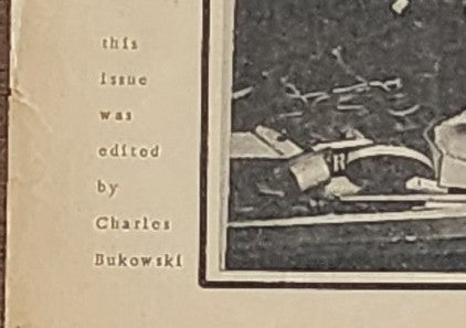 Renaissance, A Magazine of the Arts #2: Signed by Charles Bukowski and Jack Micheline
