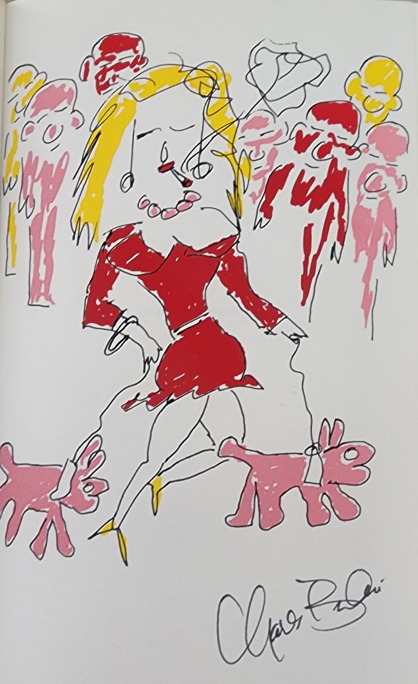 Hollywood Deluxe Edition (#147/150) with Signed Serigraph by Charles Bukowski