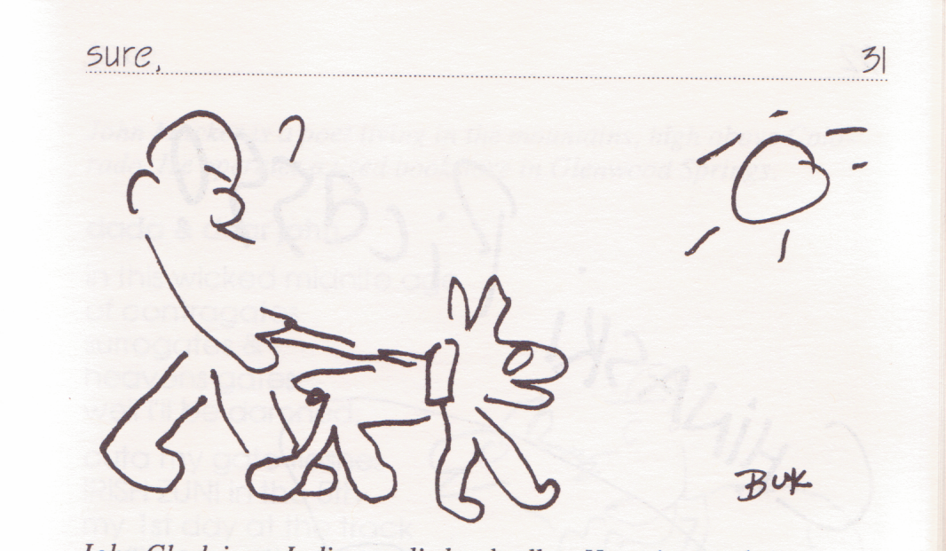 Sue #2 -- Charles Bukowski Drawings, Photographs, & LouJon Special Section