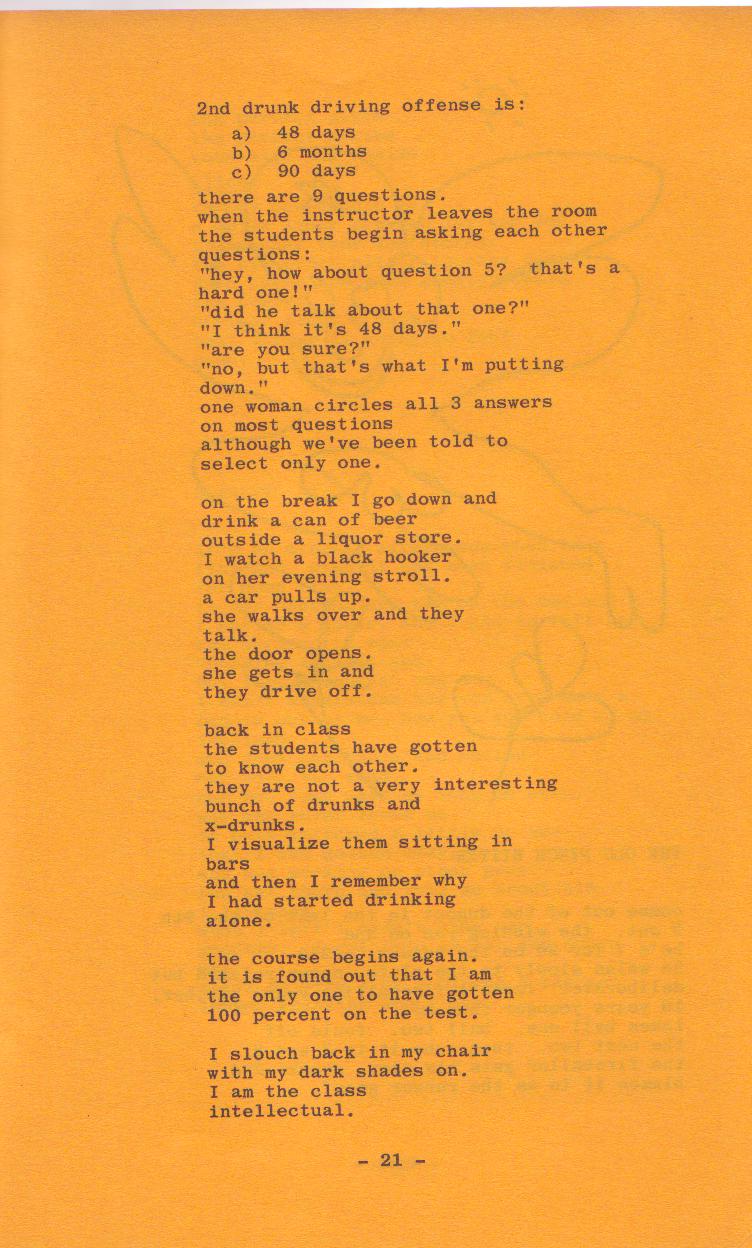 Wormwood Review 81 & 82 #566/700 – Good-By To Hollywood Special Charles Bukowski Section with Four Drawings, One Uncollected Short Story, Three Uncollected Poems and13 Poems Total (1981)