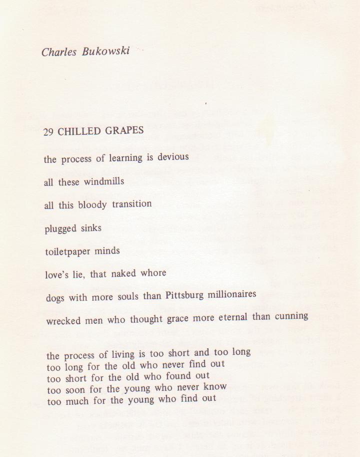 L.A. Anthology of Poets: Charles Bukowski As Publisher, Editor and Writer with Four First Appearance Poems