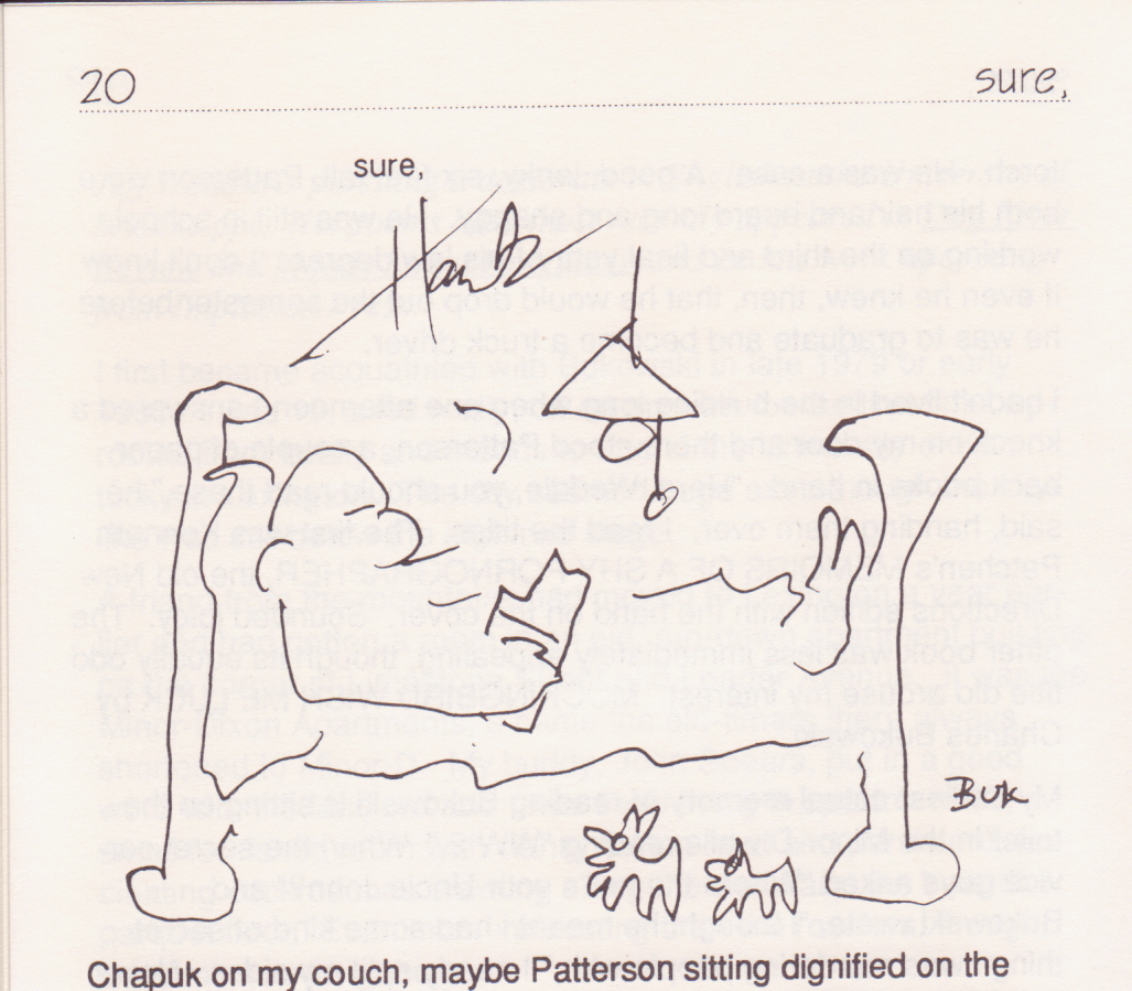 Sure #3: Charles Bukowski Drawings, 1 Painting, 5 Photographs