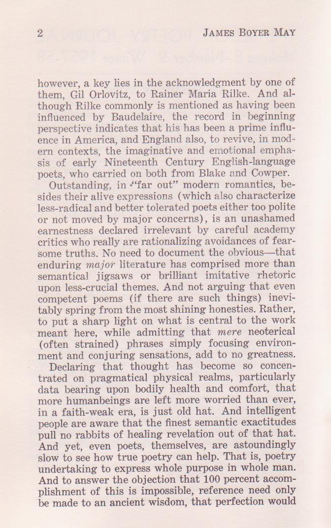 Beloit Poetry Journal – Uncollected Poem, Treason. (1957)