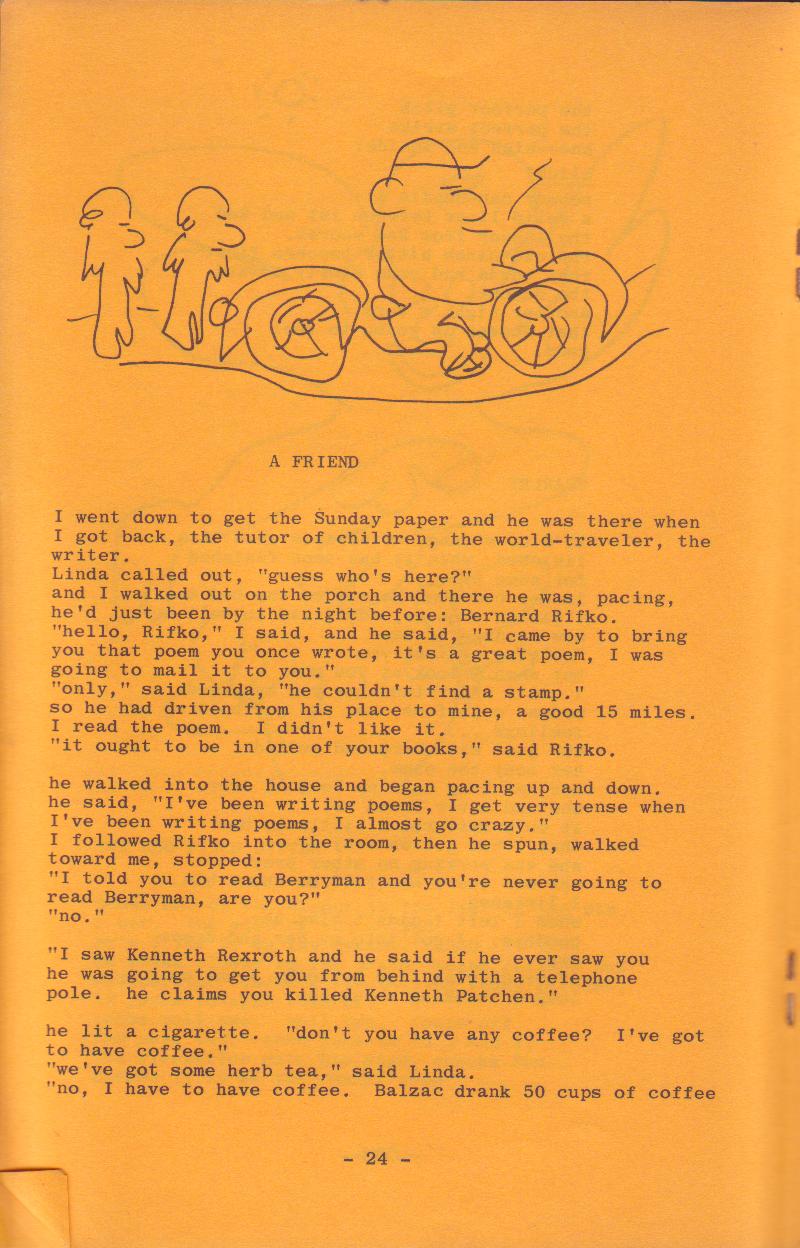 Wormwood Review 81-82 -- Deluxe Edition Signed Twice by Bukowski (19/50)