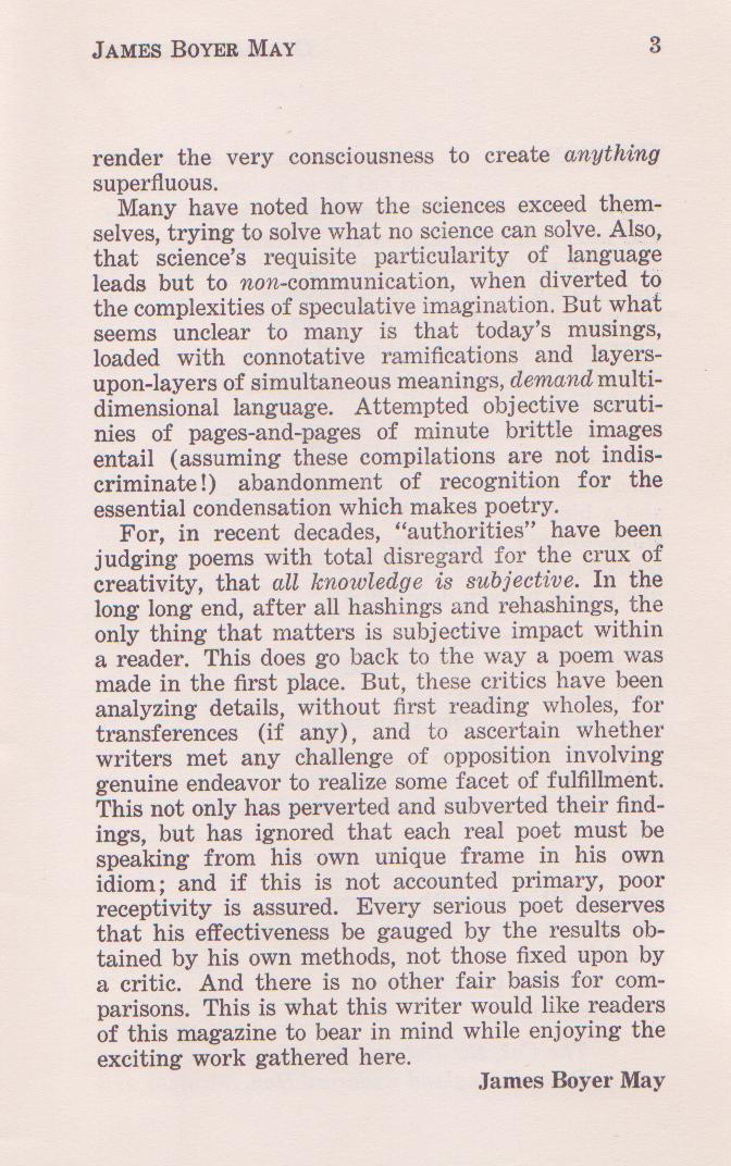 Beloit Poetry Journal – Uncollected Poem, Treason. (1957)