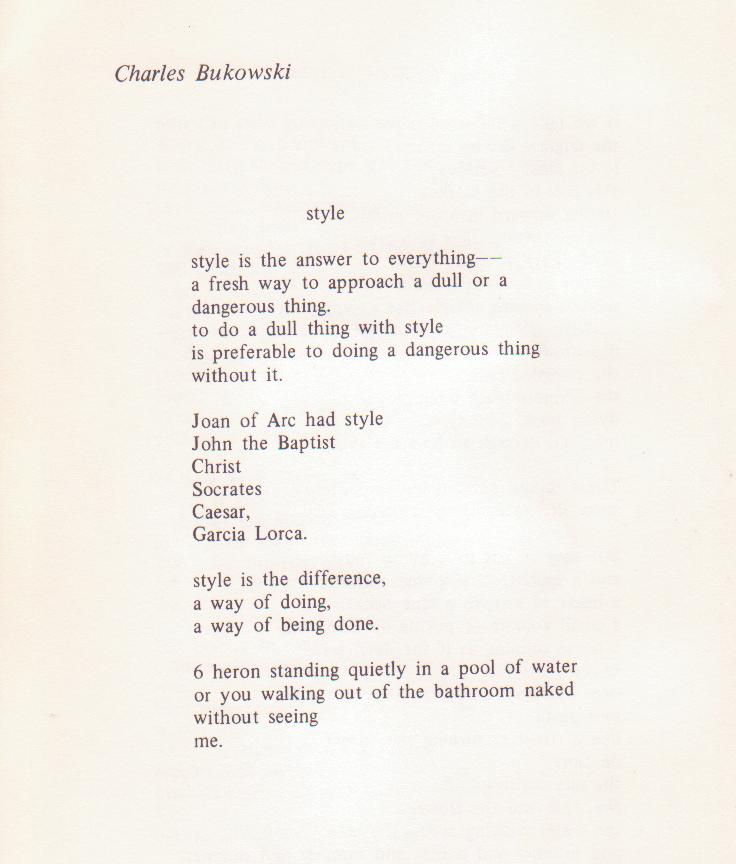 L.A. Anthology of Poets: Charles Bukowski As Publisher, Editor and Writer with Four First Appearance Poems