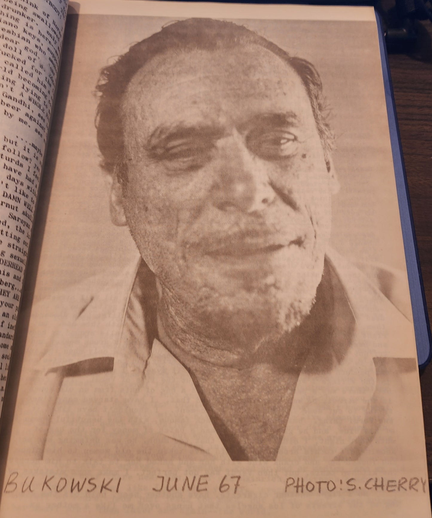 Klacto No. 23 -- Photograph, One Uncollected Poem, Three First Appearance Charles Bukowski Poems (1967)