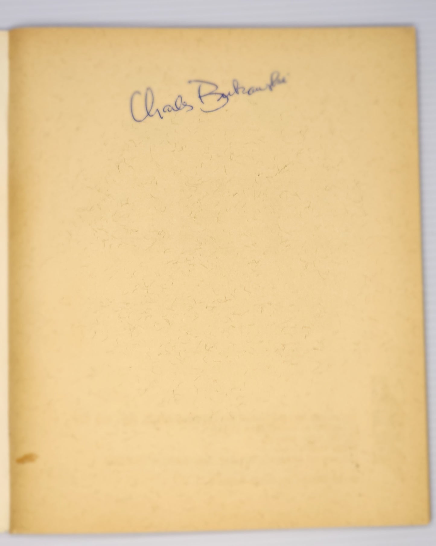 6 Poets Signed By Charles Bukowski: Six Drawings of Six Poets (First Edition)