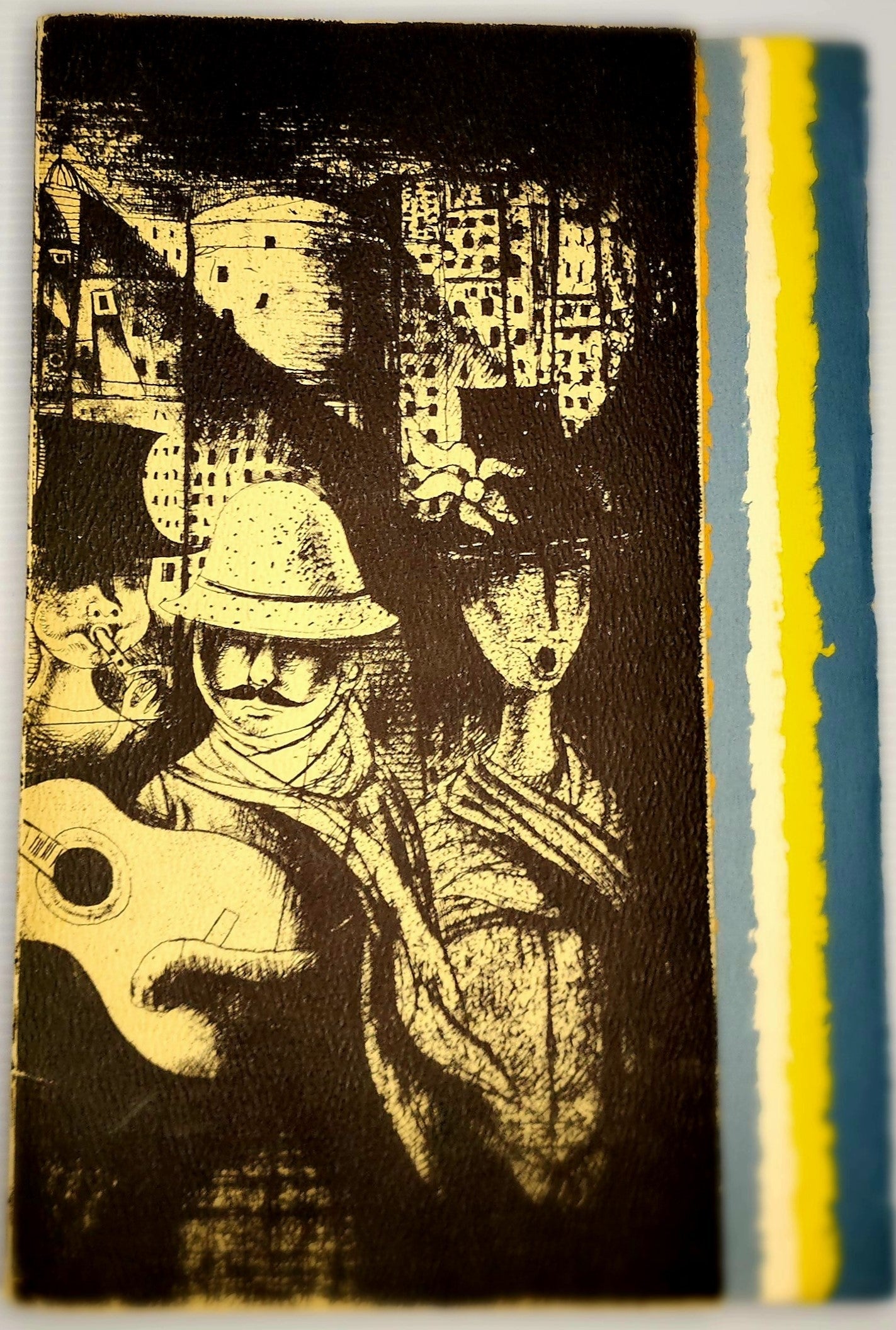 Crucifix In A Deathhand -- Signed by Charles Bukowski with Large Drawing