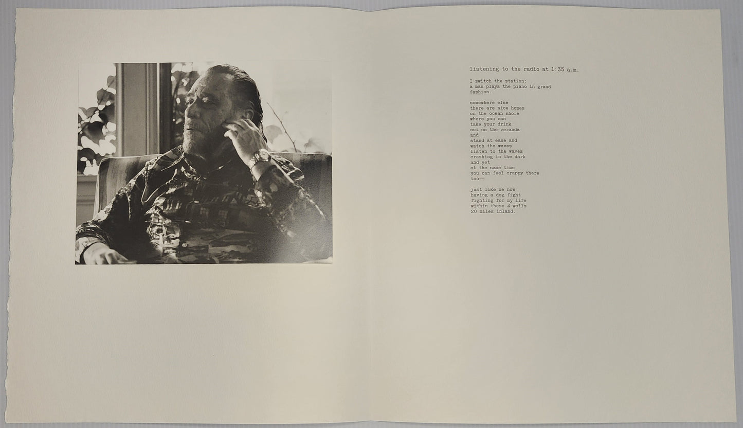 The Cruelty of Loveless Love (#11/35) w/ Bukowski Photographs and Poems