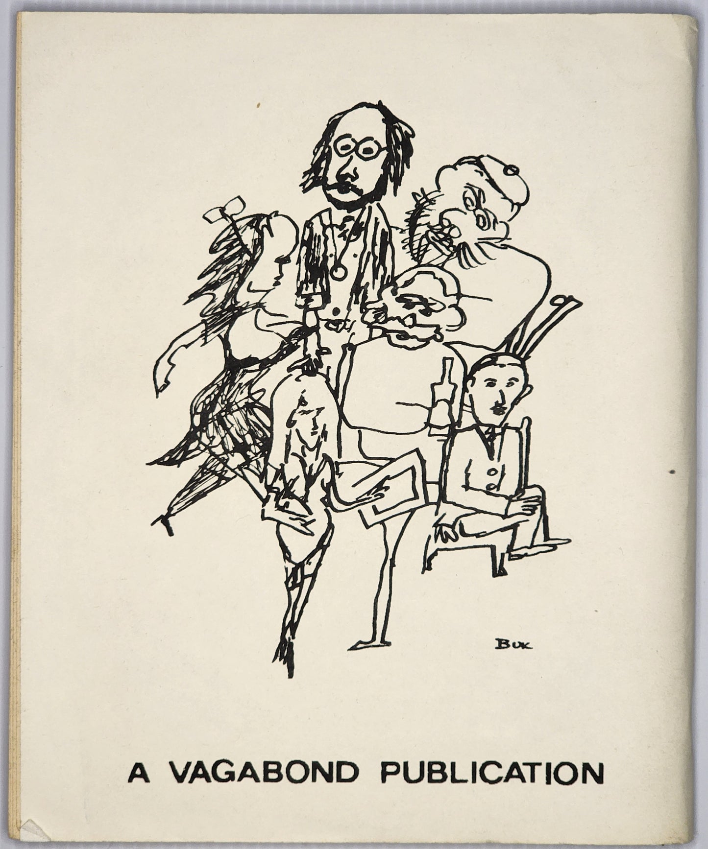 6 Poets: Six Charles Bukowski Drawings of Six Poets (First Edition)