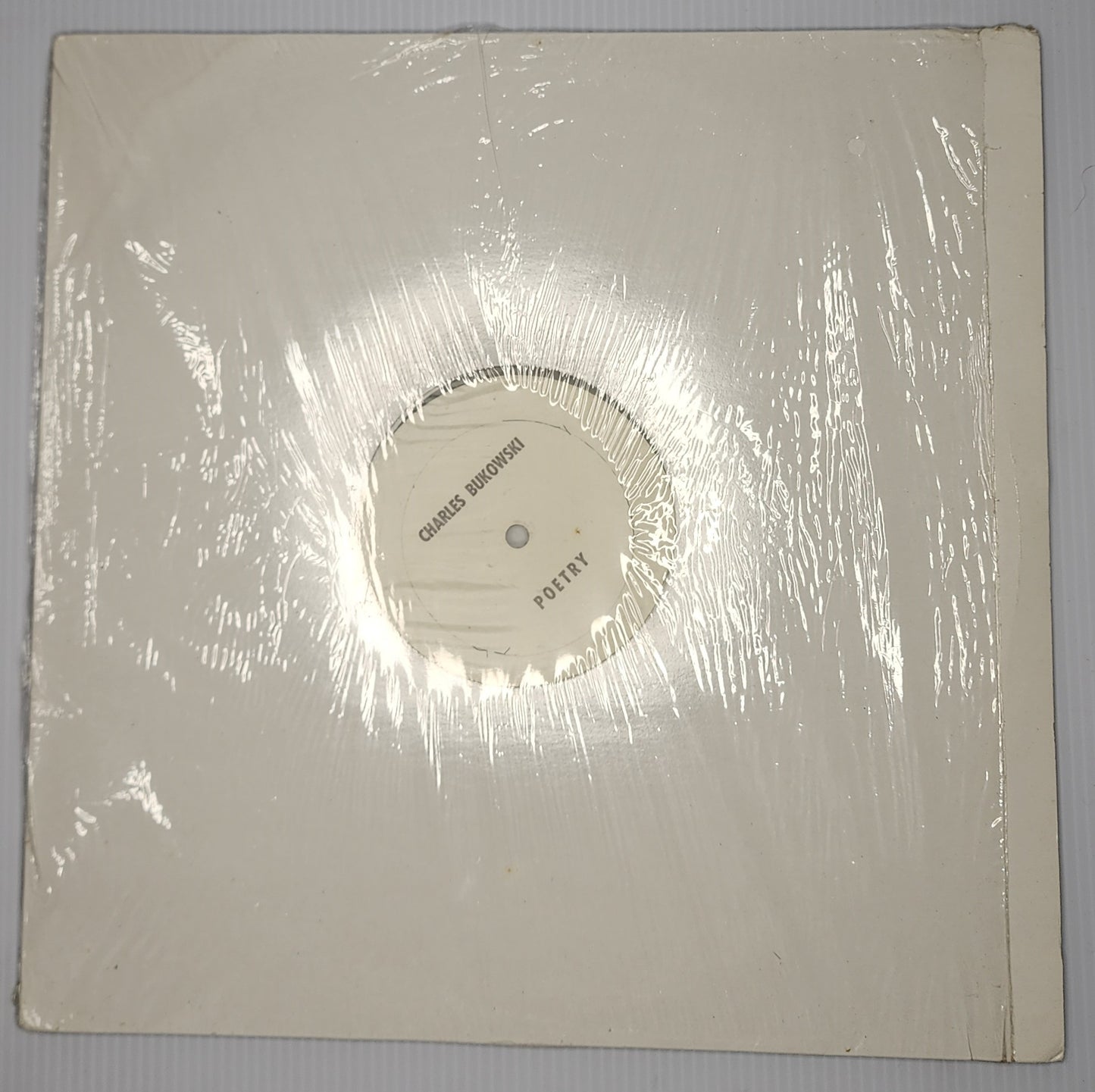 Extremely Rare Vinyl LP, Still in Shrink Wrap: Poetry – Charles Bukowski Steve Richmon (1968)