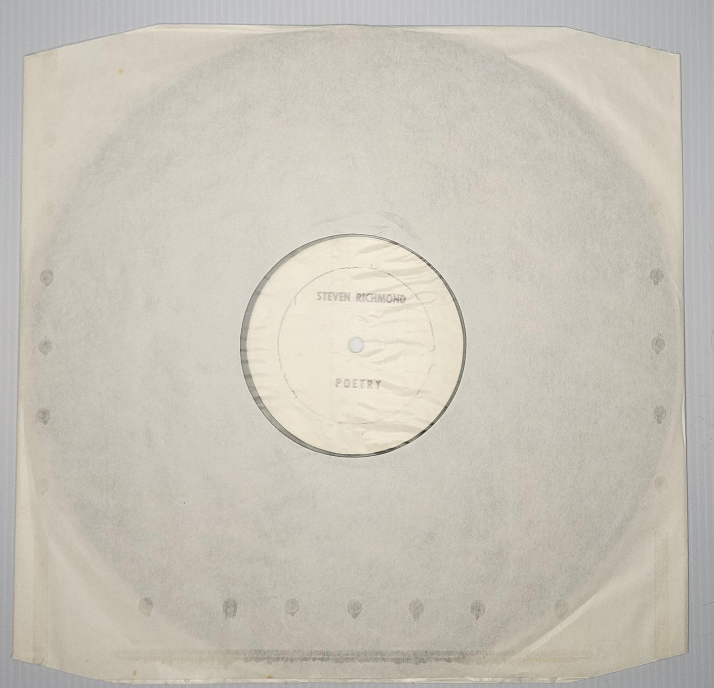 Extremely Rare Vinyl LP, Still in Shrink Wrap: Poetry – Charles Bukowski Steve Richmon (1968)
