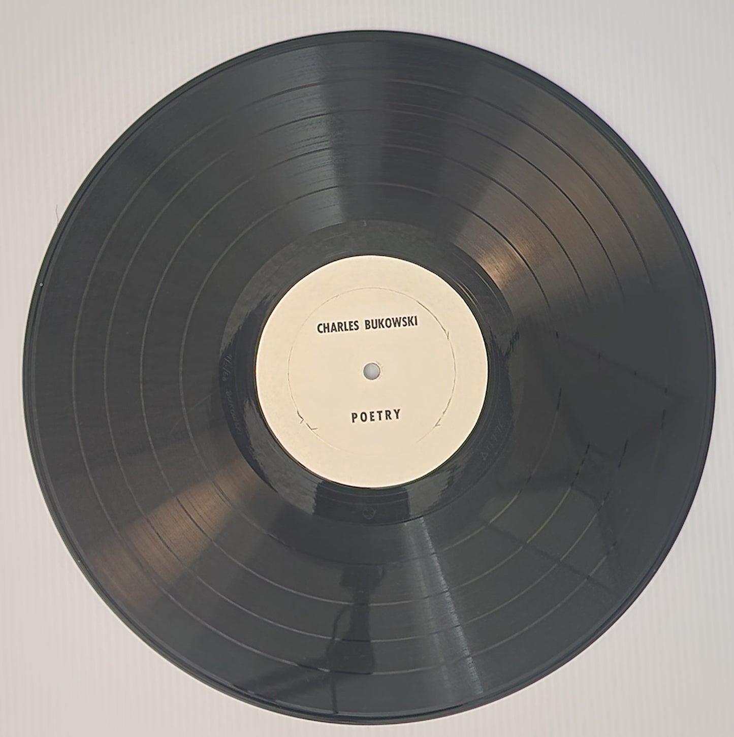 Extremely Rare Vinyl LP, Still in Shrink Wrap: Poetry – Charles Bukowski Steve Richmon (1968)