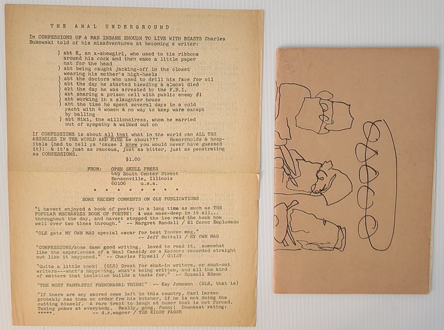 All the Assholes in the World and Mine with Book Announcement (1966)