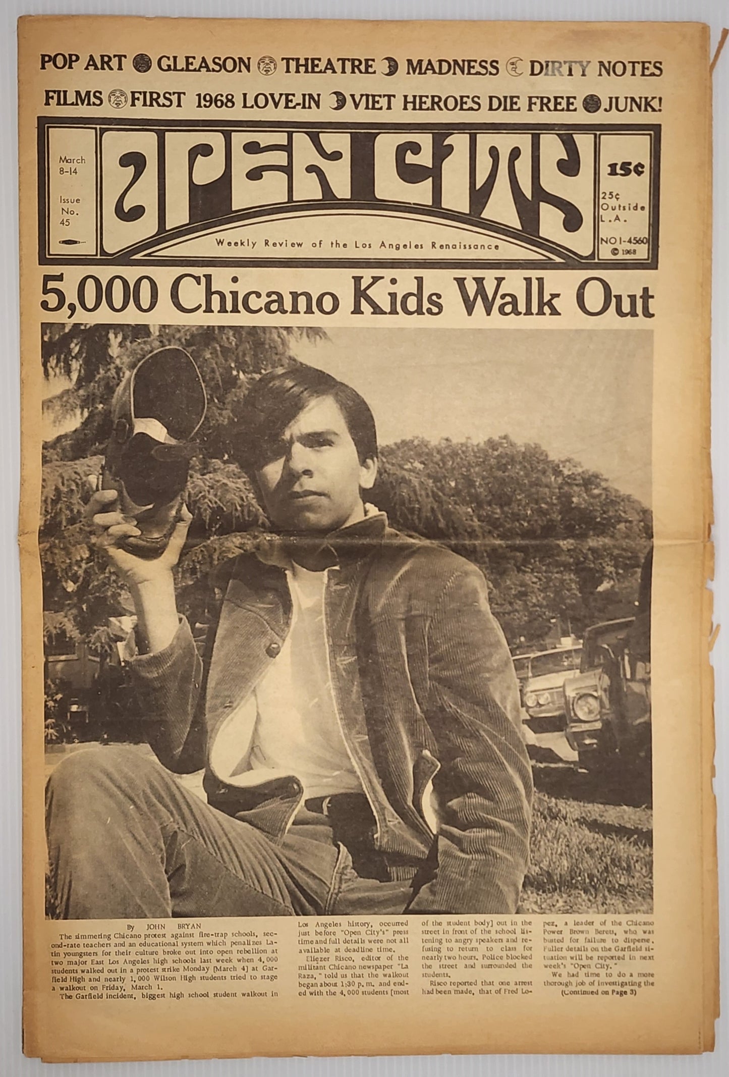 Open City March 8, 1968 – Early Portions of Ham on Rye