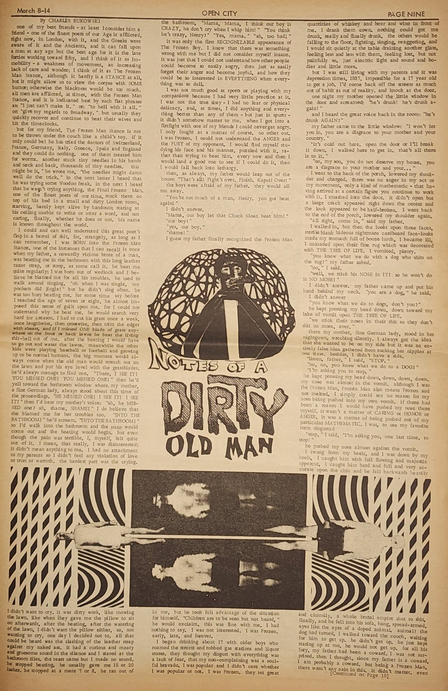 Open City March 8, 1968 – Early Portions of Ham on Rye