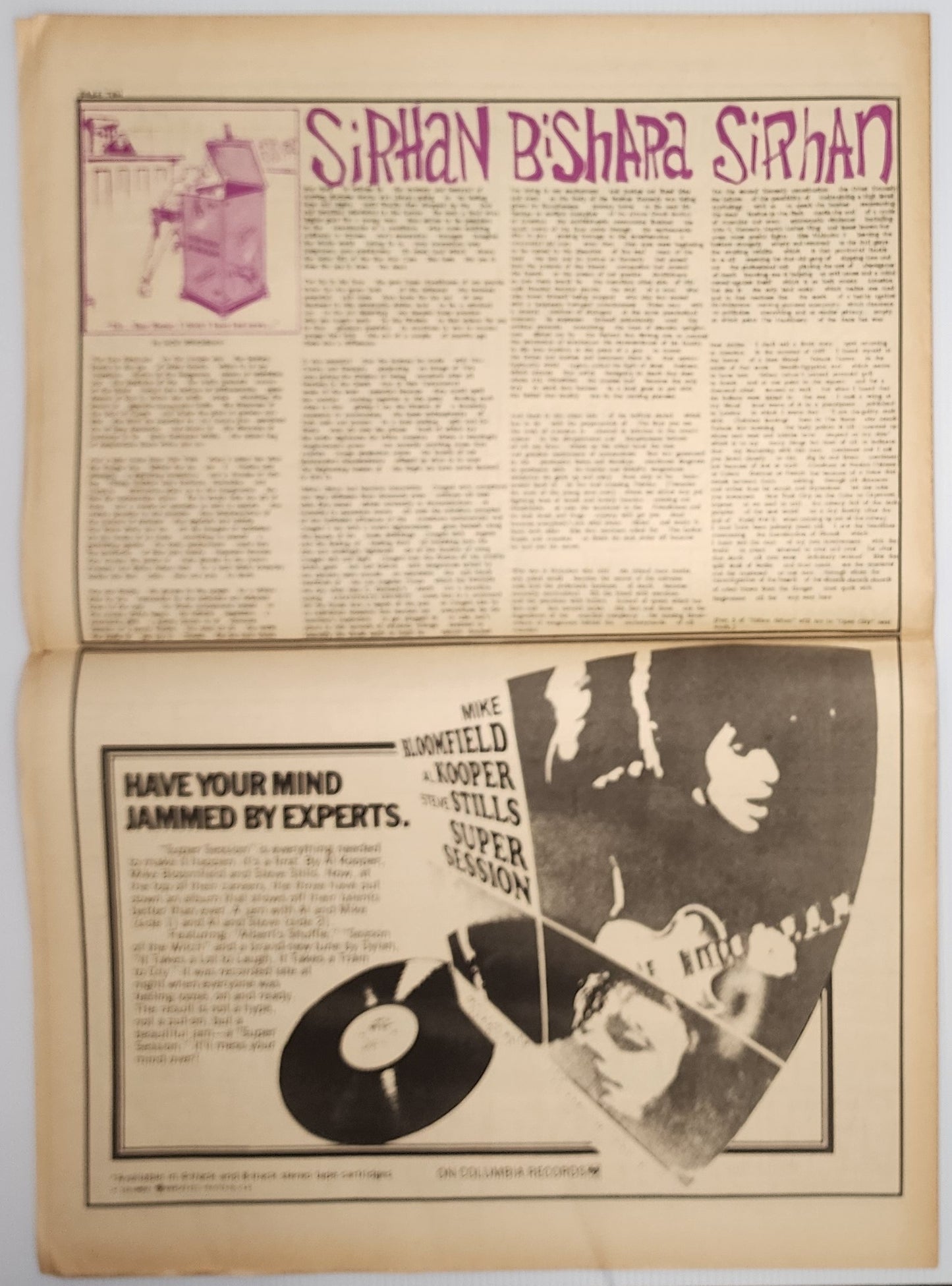 Open City October 11, 1968 – Notes of a Dirty Old Man Charles Bukowski