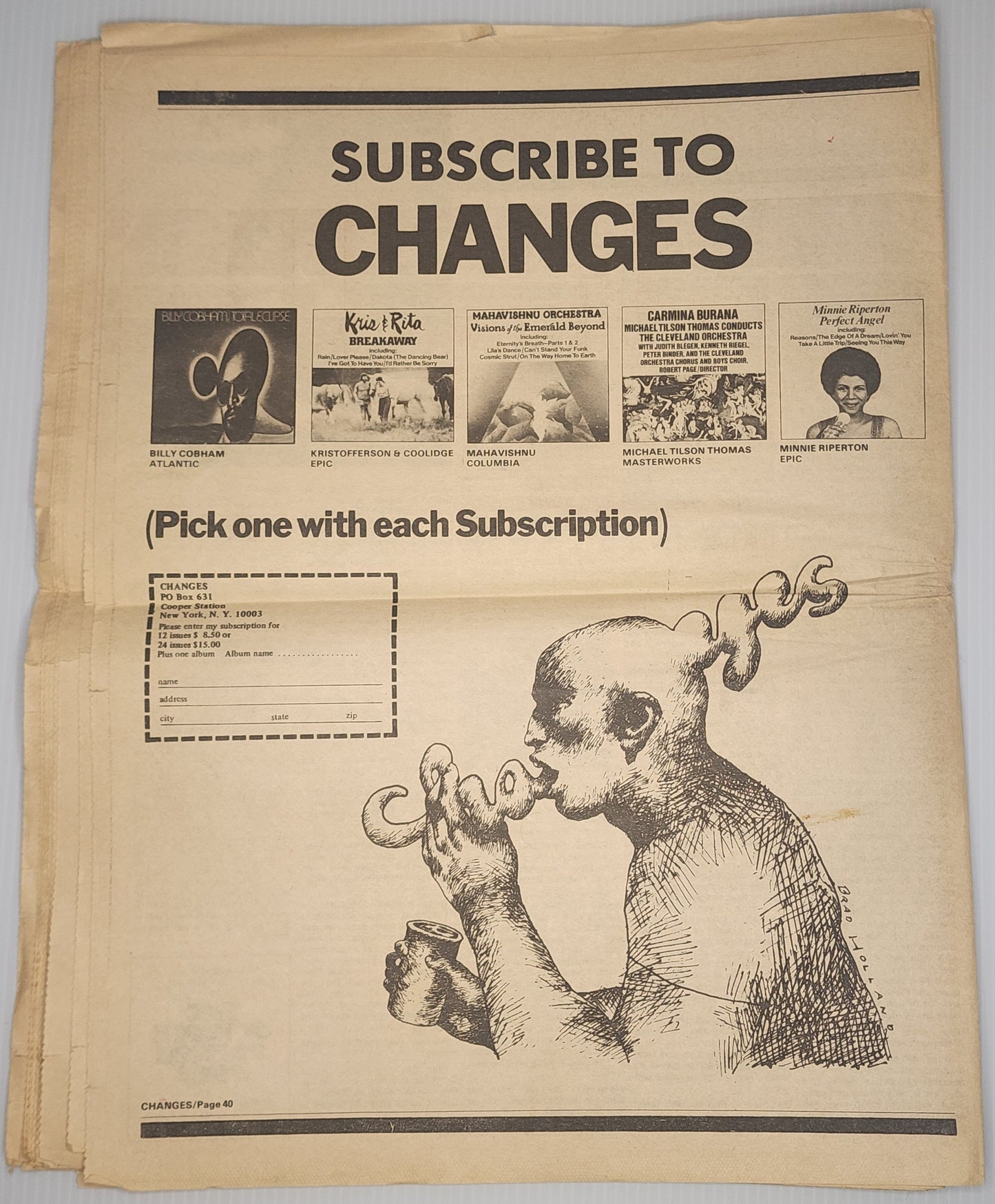 Changes April 1975 -- Charles Bukowski Interview