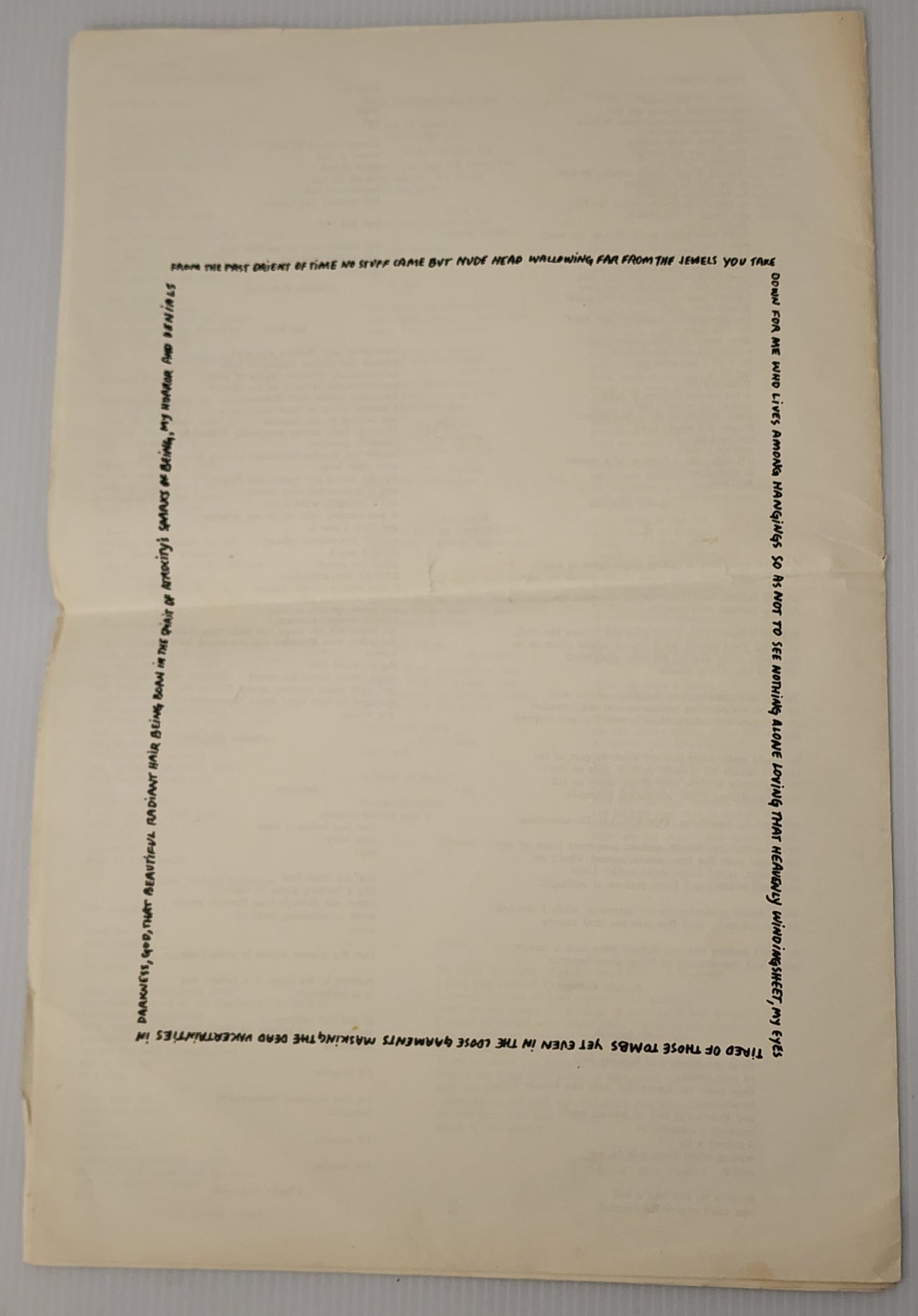 Invisible City October 1972 -- Two Uncollected Poems, Plus Anthology of LA Poets Advertisement