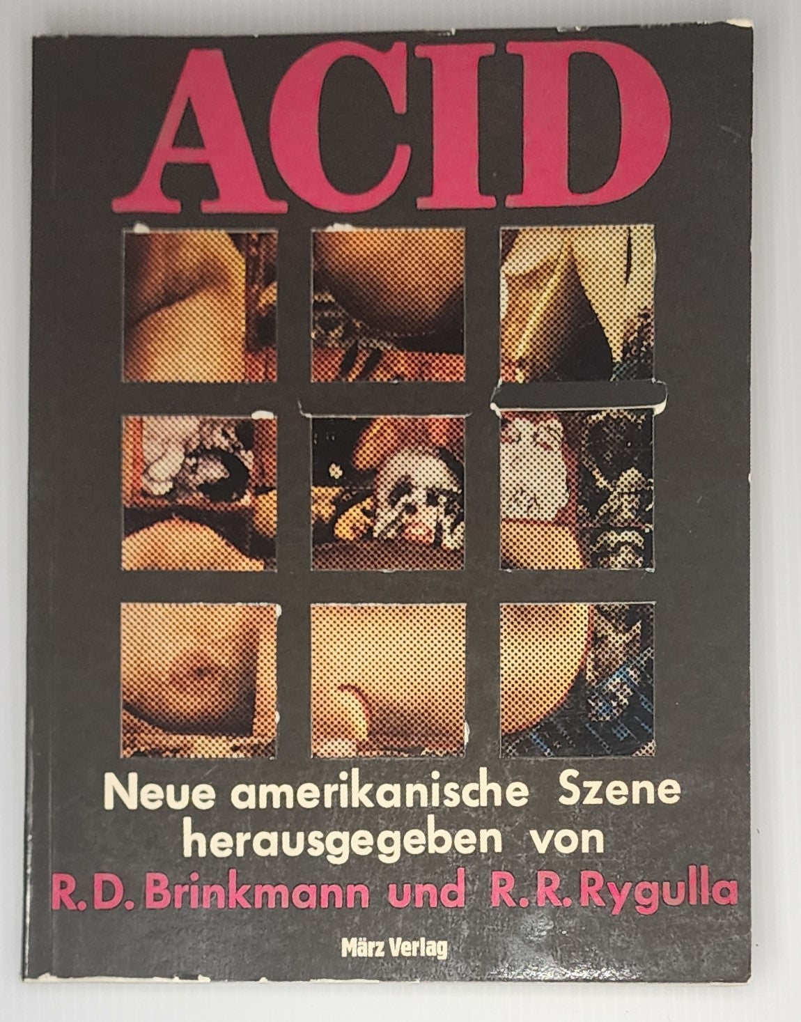 Two Charles Bukowski Poems in German in ACID (1969)