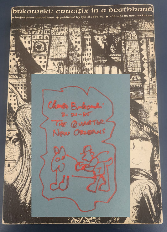 Crucifix In A Deathhand – From the Estate of Louise Webb and Ed Blair (Bukowski)