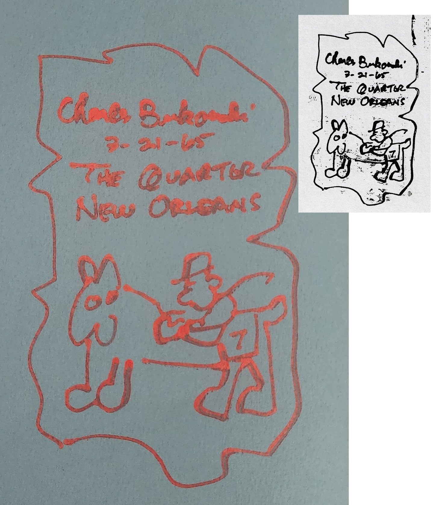 Crucifix In A Deathhand – From the Estate of Louise Webb and Ed Blair (Bukowski)