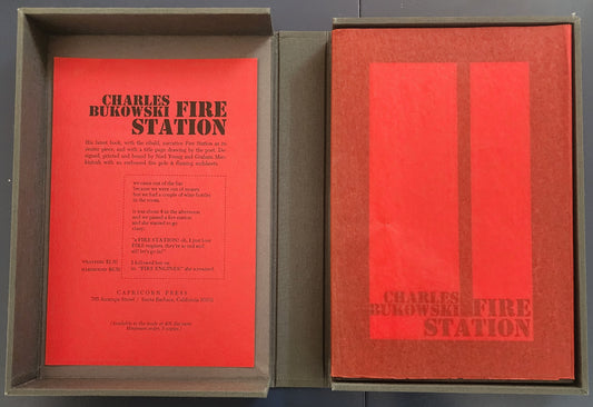 Hardcover Fire Station with Book Jacket, Prospectus and Custom Box (1/100)