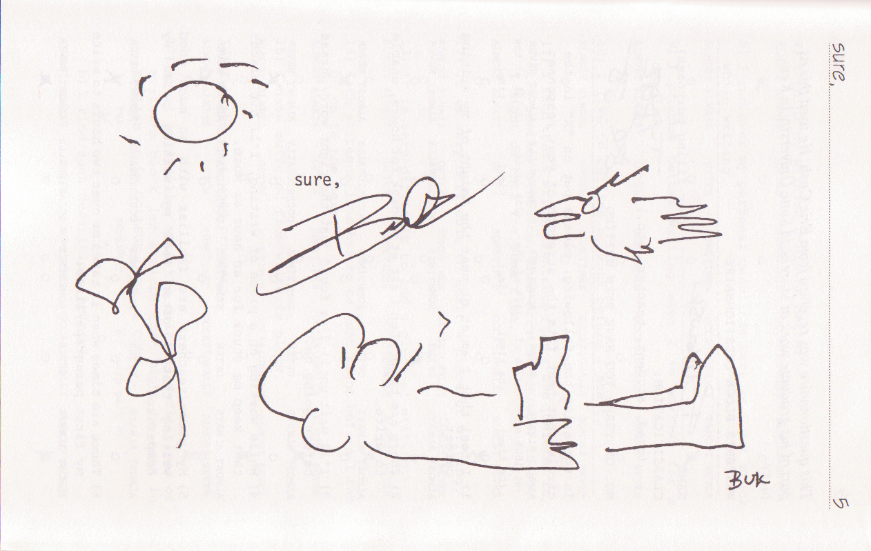 Sue #2 -- Charles Bukowski Drawings, Photographs, & LouJon Special Section