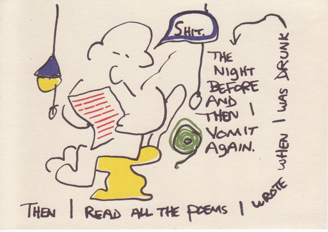 Dear Mr. Bukowski: German Limited Edition (1/100), Drawings by Charles Bukowski