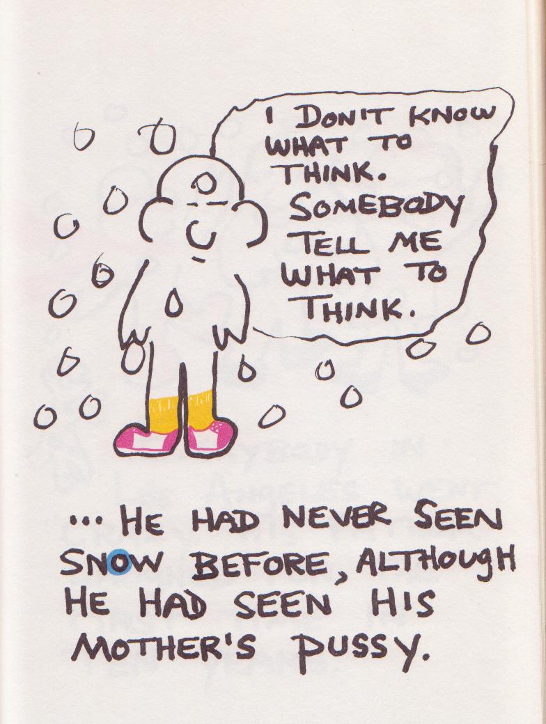 The Day It Snowed In L.A. (#14/200): Signed by Charles Bukowski