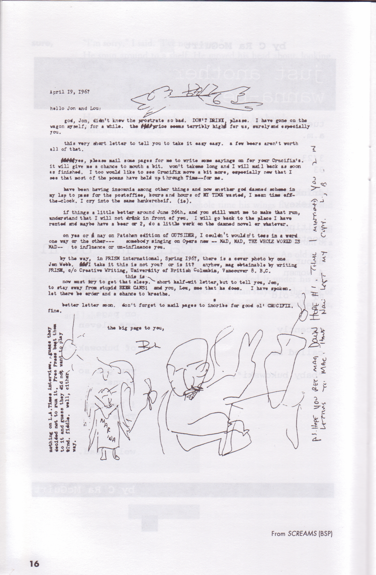 Sure 8/9: The Charles Bukowski Newsletter