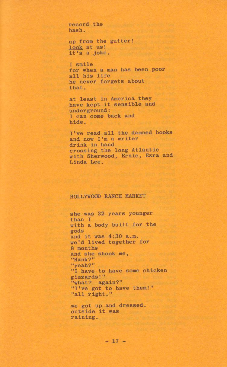 Wormwood Review 81-82 -- Deluxe Edition Signed Twice by Bukowski (19/50)