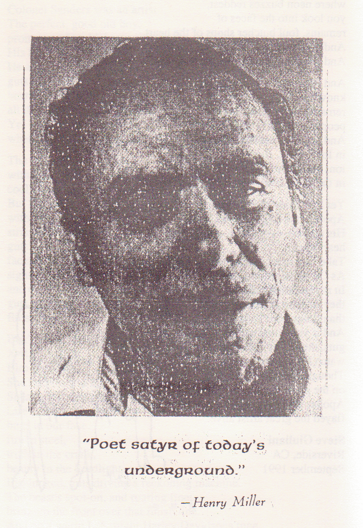 Sure #3: Charles Bukowski Drawings, 1 Painting, 5 Photographs