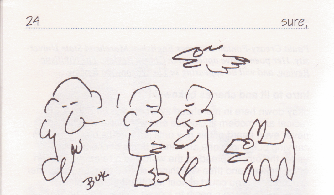 Sue #2 -- Charles Bukowski Drawings, Photographs, & LouJon Special Section