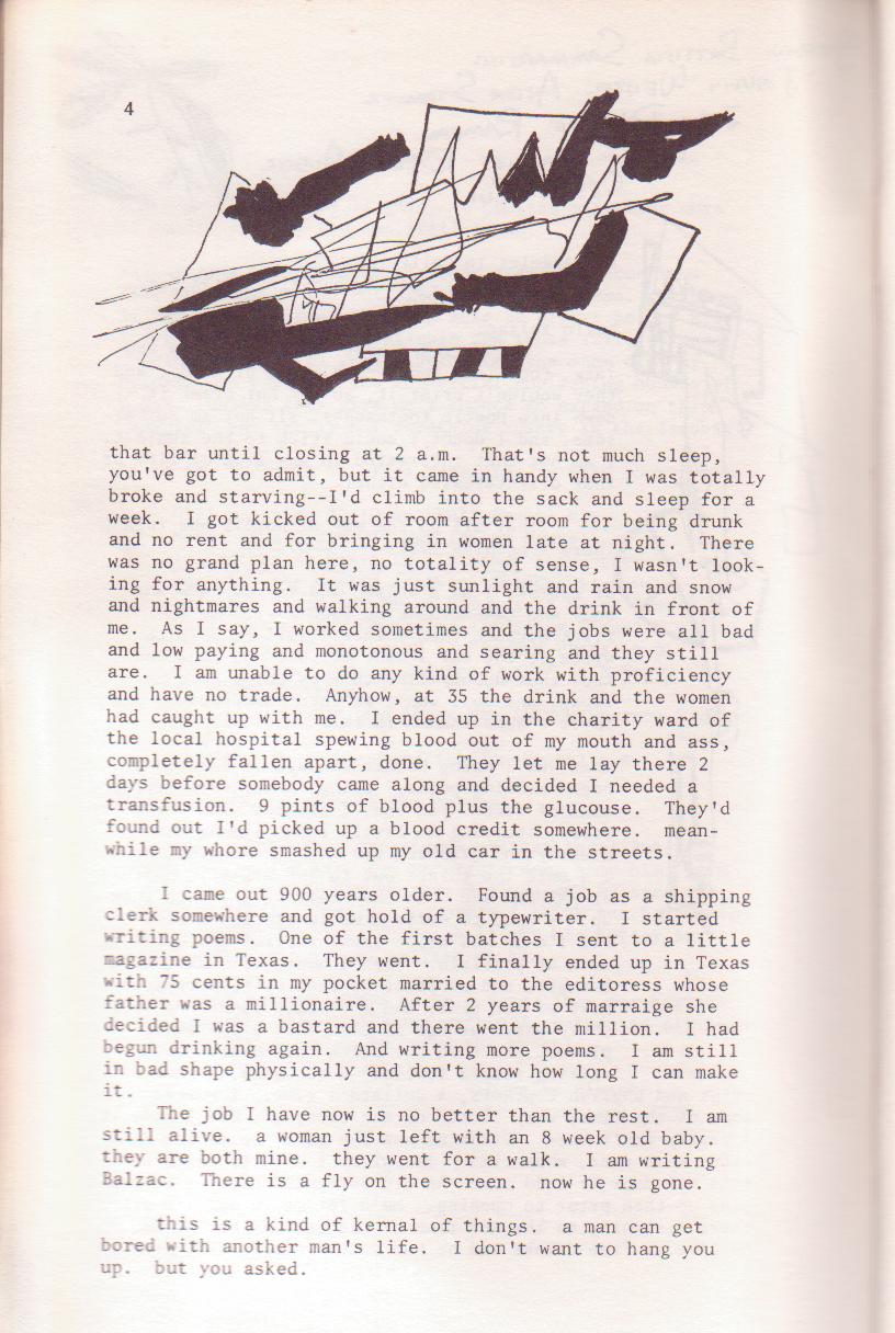 A Bukowski Sampler: 46 Early Charles Bukowski Poems and Excerpt from First Unpublished Novel