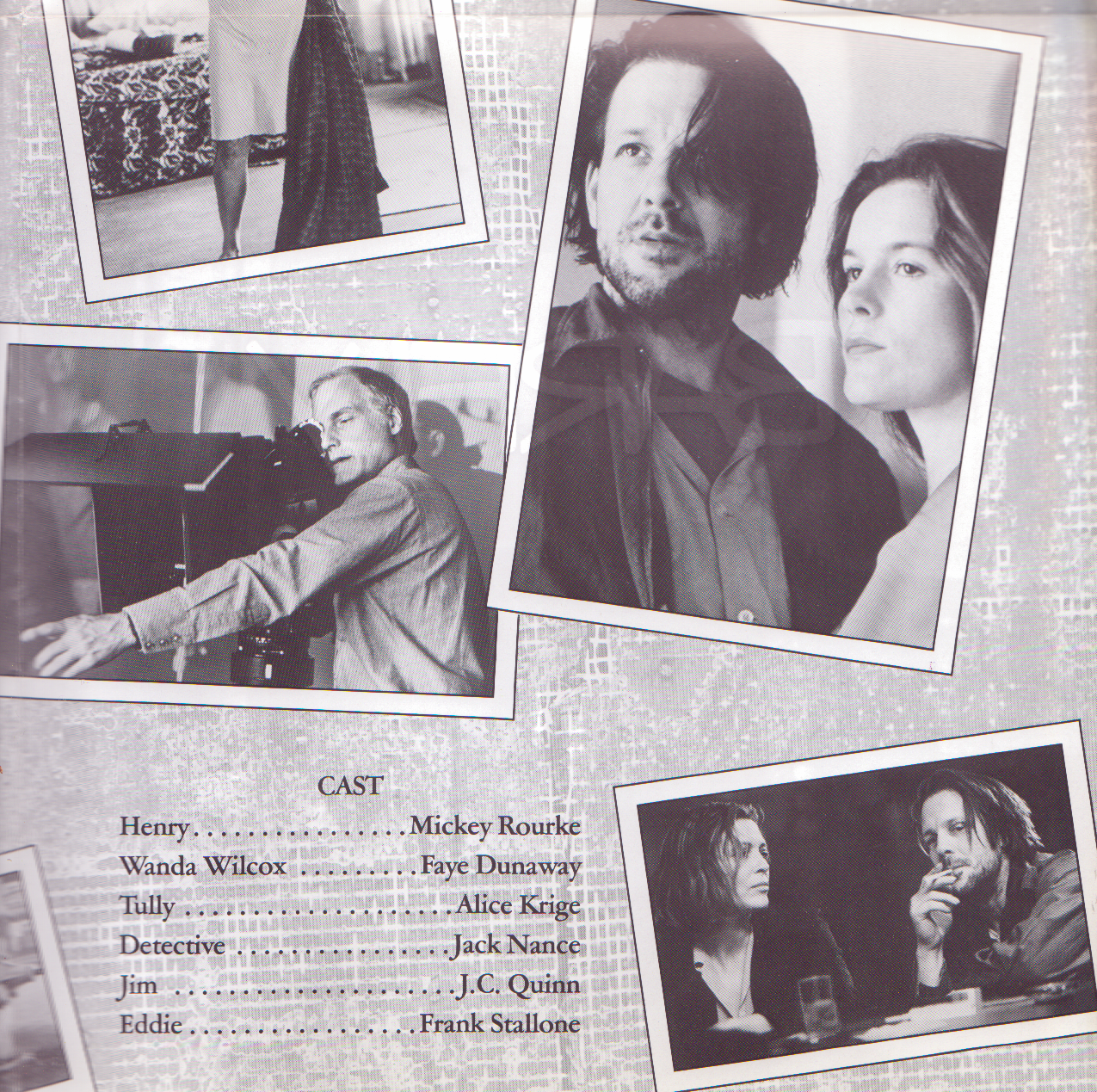 Official Barfly Promo Booklet with Charles Bukowski Interview (1987)