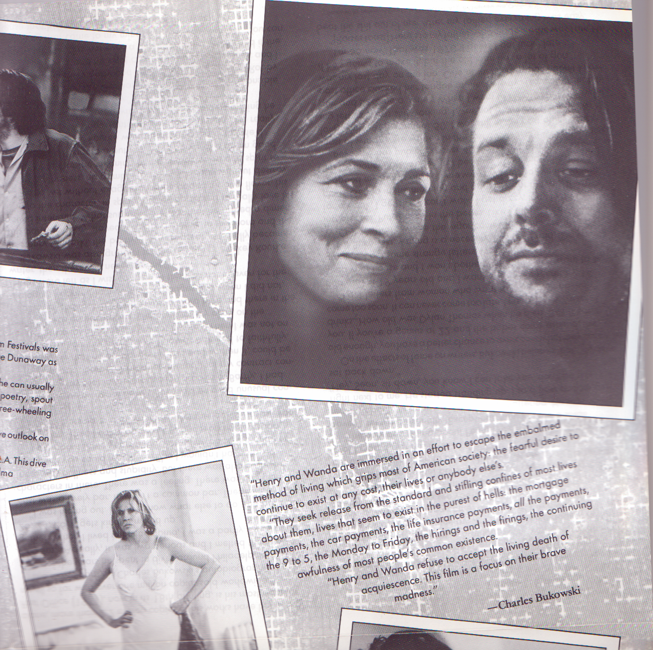 Official Barfly Promo Booklet with Charles Bukowski Interview (1987)