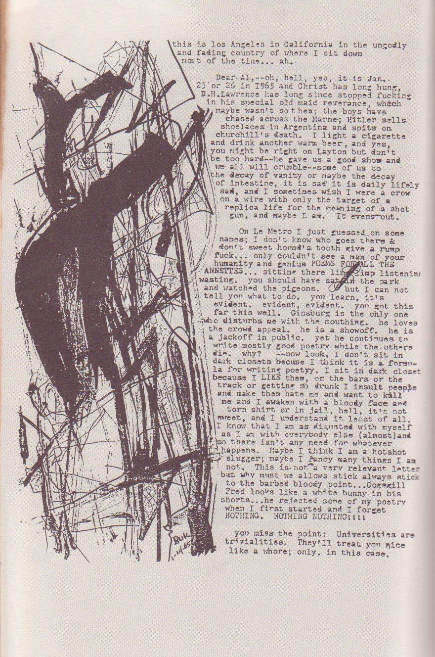 The Bukowski/Purdy Letters (1983)