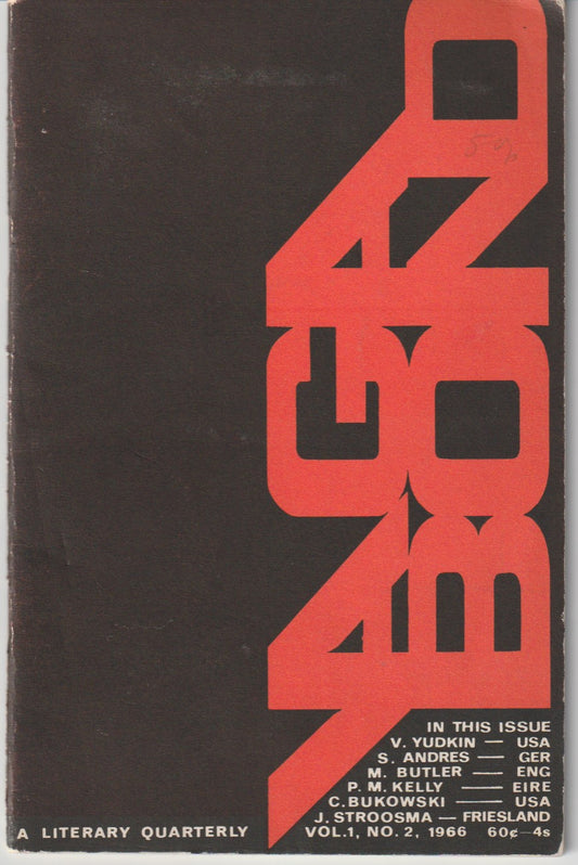 Vagabond Vol. 1, No.2 -- One Uncollected Charles Bukowski Poem (1966)