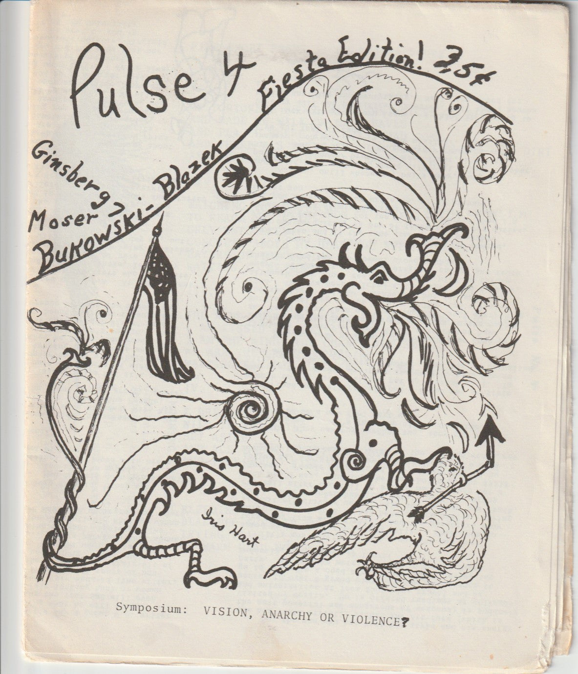 Pulse 4 -- Three Uncollected Charles Bukowski Poems (1971)