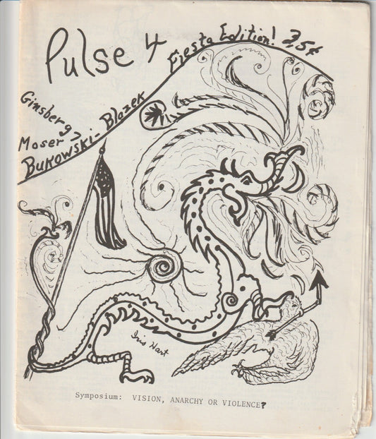 Pulse 4 -- Three Uncollected Charles Bukowski Poems (1971)