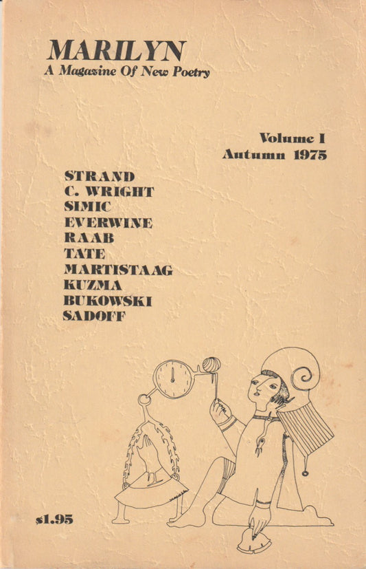Marilyn 1 -- One Uncollected Poem by Charles Bukowski (1975)